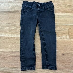 Zara toddler black skinny jeans
